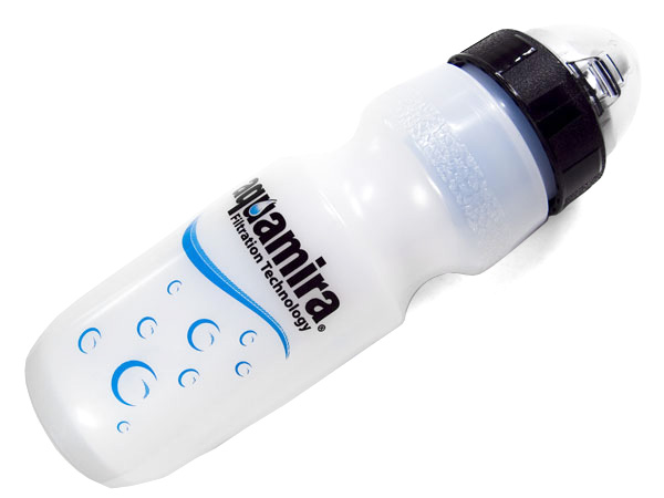 Aquamira Water Bottle and Filter w/ Mira Guard Tech NEW