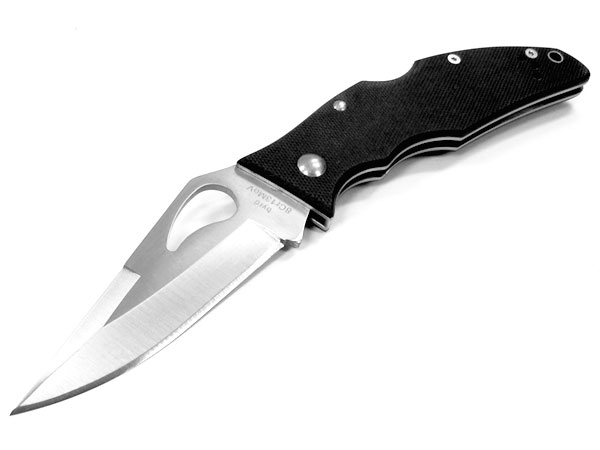 NEW Spyderco Byrd Flight Knife Black G-10/Plain Edge